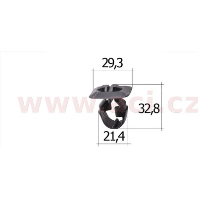 plastová příchytka (sada 5 ks) UP 15525Z