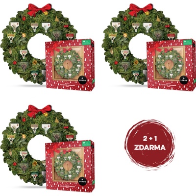 LEROS Bylinný adventní kalendář věnec 4