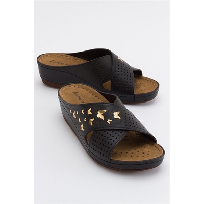 Moda Trend Дамски ежедневни чехли - Черни #382879 (382879_Черно)