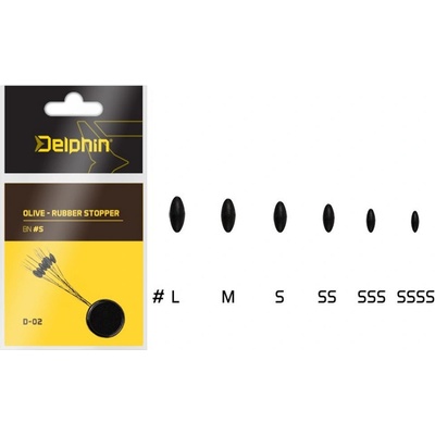 Delphin Zarážka Olive Rubber stopper S – Sleviste.cz