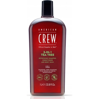 American Crew Tea Tree 3in1 Shampoo 1000 ml
