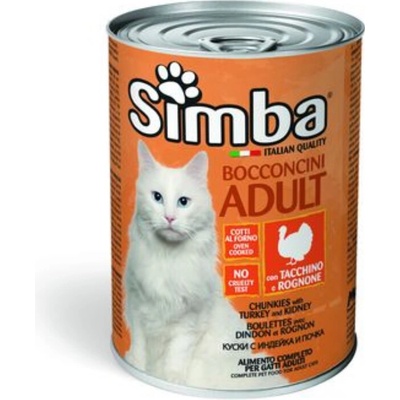 MONGE SIMBA Cat Chunks with turkey and kidney 415 g