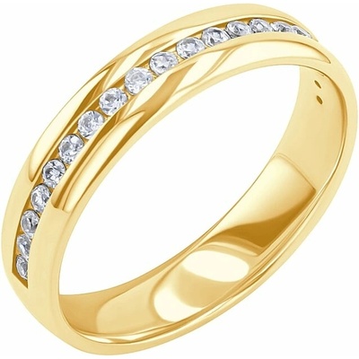 Eppi Zlatý eternity prsteň s diamantmi Loby R48531