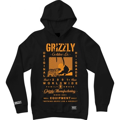 GRIZZLY TAGLINE Hoodie black