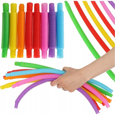 Montessori senzorické natahovací trubky- Pop Tube 8ks 4520 – Hledejceny.cz