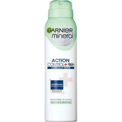 Garnier Mineral Спрей дезодорант Action Control+ 96H, 150 ml