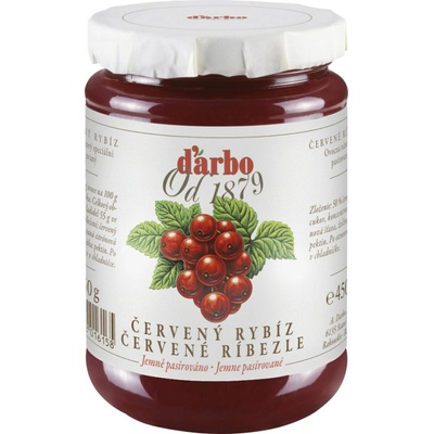 Darbo červené ríbezle džem 450 g