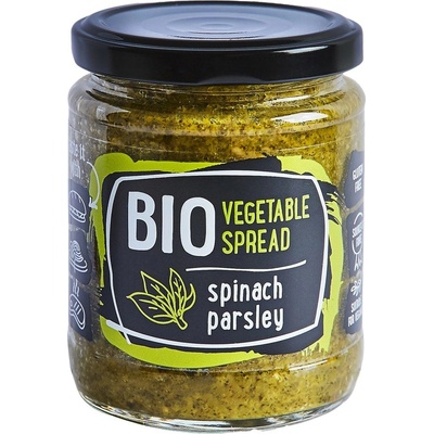 Rudolfs BIO Zeleninová pomazánka se špenátem a petrželí 235 g – Zboží Dáma