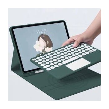 Stradour Bluetooth touchpad keyboard case for iPad Pro 13 Gen5 (Green)