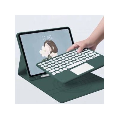 Stradour Bluetooth touchpad keyboard case for iPad Pro 13 Gen5 (Green)
