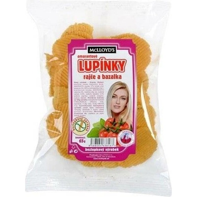 Mclloyd´s McLloyds Amaranth lupínky rajče/bazalka 65 g
