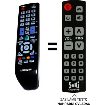 Dálkový ovladač Senior Samsung P2370HD – Hledejceny.cz