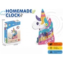 Wiky Stavebnice hodiny jednorožec
