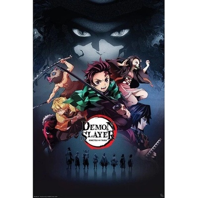 Plagát Demon Slayer - Group (11)