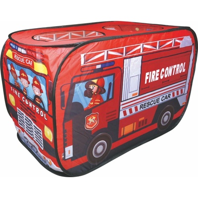 PLEJO Detský pop up stan na hranie Hasiči