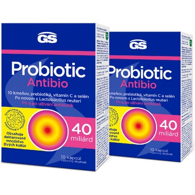 GS Probiotic Antibio 2 × 10 kapsúl