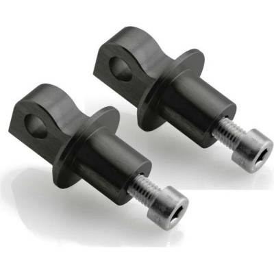 Rizoma PE791B Adaptér pro stupačky spolujezdce BMW/MOTO GUZZI černý