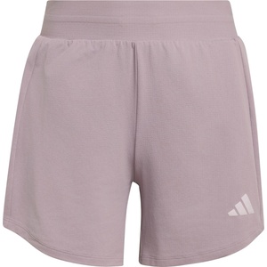 adidas Дамски къси панталони Adidas Women's Pacer Knit High Shorts - Preloved Fig / White - размер XXL (112-4475-0215)