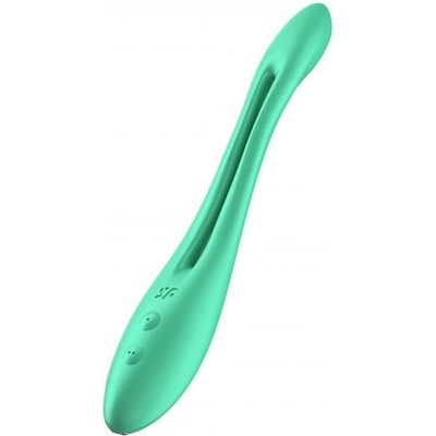 Satisfyer 14v1 Luxusní multifunkční párový 2 motorový Elastic Game zelený