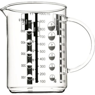 Sklenená odmerka 1 l, WMF
