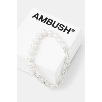 Ambush Сребърна гривна AMBUSH Pearl Padlock Bracelet (12115260)