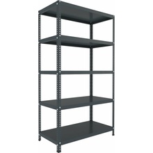 Biedrax Regál 50 x 100 x 180 cm 5 polic antracit