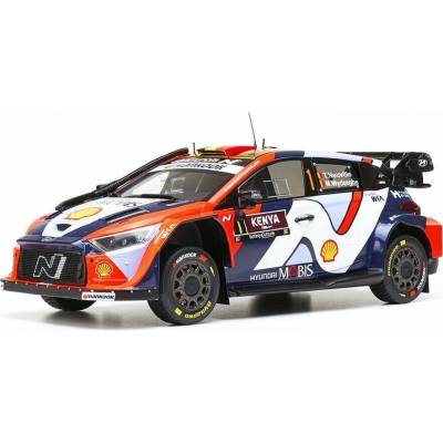 Ixo Hyundai i20 N Rally1 #1, Neuville/Wydaeghe, Safari Rally 2025,Models 1:18