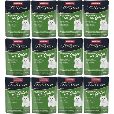 Animonda Vom Feinsten Raffinesse In Gelee kura & divina v želé 12 x 85 g