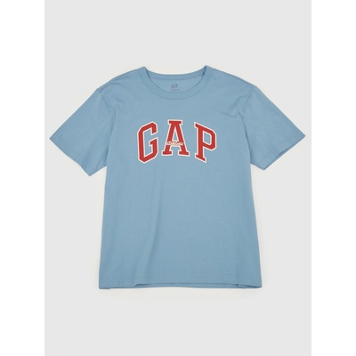 Gap tričko Athletic Modrá