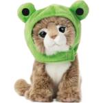 Studio Pets Плюшена играчка Studio Pets - Коте Мейн Кун с шапка, Принц, 23 cm (6214) - ozone