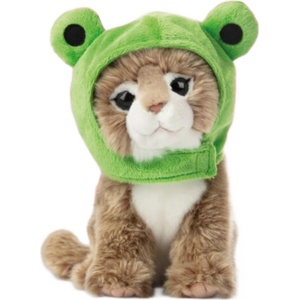 Studio Pets Плюшена играчка Studio Pets - Коте Мейн Кун с шапка, Принц, 23 cm (6214) - ozone
