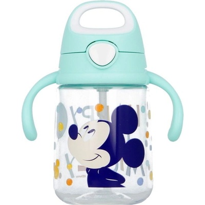 Stor tréninkový hrníček s brčkem Mickey Mouse 13089 370 ml
