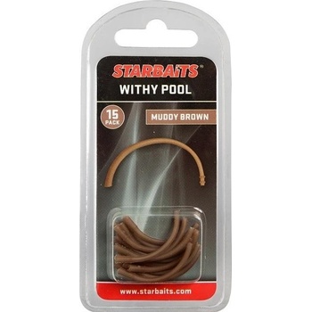 Starbaits Rovnátka na Háčik Withy Pool Aligner Hnedá 15ks