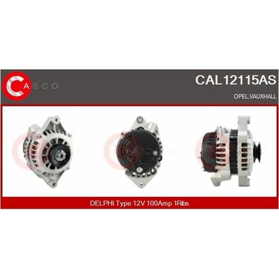 ALTERNATOR 12V 100A CAL12115AS