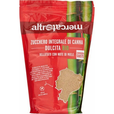 Altromercato bio veegánsky celozrnný trstinový cukor 1 kg