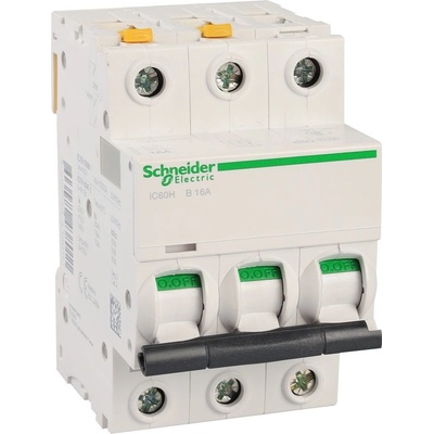 Schneider Electric 3P B 16A iC60H 10kA A9F06316