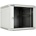 Linkbasic Шкаф 9u, 600х600мм, стъклена врата (wcb09-66-bab-c)