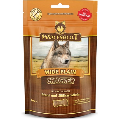 Wolfsblut Cracker Wide Plain konské 70 g