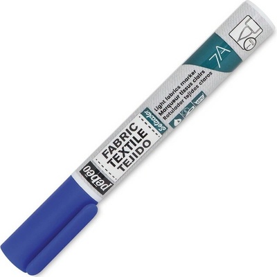 Pébéo 7A Markers Light Fabric fix na textil 1 mm 08 blue