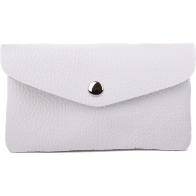 Segali kožená mini peňaženka TINA white