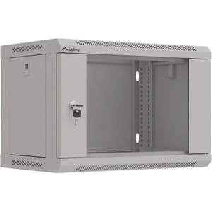 Lanberg Стенен rack шкаф Lanberg WF03-5306-10S 6U 19" сив (WF03-5306-10S)