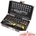 Topmaster Professional Комплект битове с тресчотка, 33 части ТМР (330158)