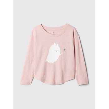 GAP Бебешка памучна тениска GAP GAP | Rozov | Момичешки | 2 години