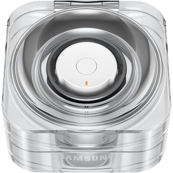 Samsung EP-QQ500 Калъф за зареждане Прозрачен, Бяла (OSAM-EP-QQ500CWEG)