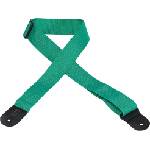 Levy's Single Tone Poly Green Колан за китара (M8POLY-GRN)