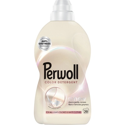 Perwoll Renew Light Color prací gel na bílé a světlé prádlo 1 l 20 PD