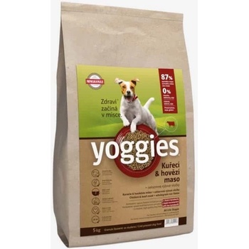 Yoggies Mini Kuracie a hovädzie mäso 15 kg