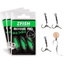 Zfish Ronnie Rig náväzec veľkosť 4 3 ks