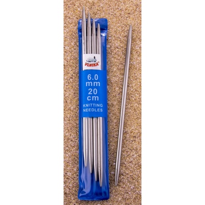 Jehlice ponožkové 20 cm/5 ks hliníkové Varianta: 6 – Hledejceny.cz