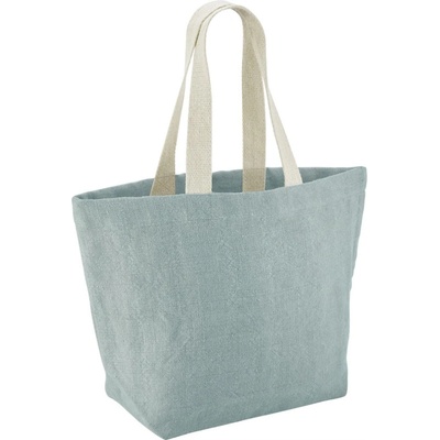 Westford Mill Taška W466, nákupní, jutová, COT-500466afz99 Duck egg
